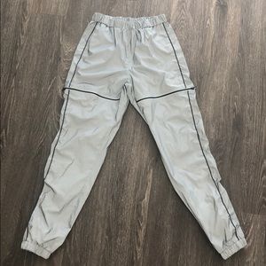 Grey Reflective Pants